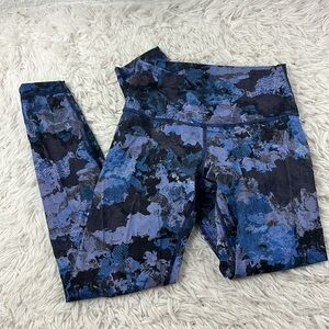 Lululemon Wunder Under Hi-Rise 7/8 Tight *25" Screen Camo Multi